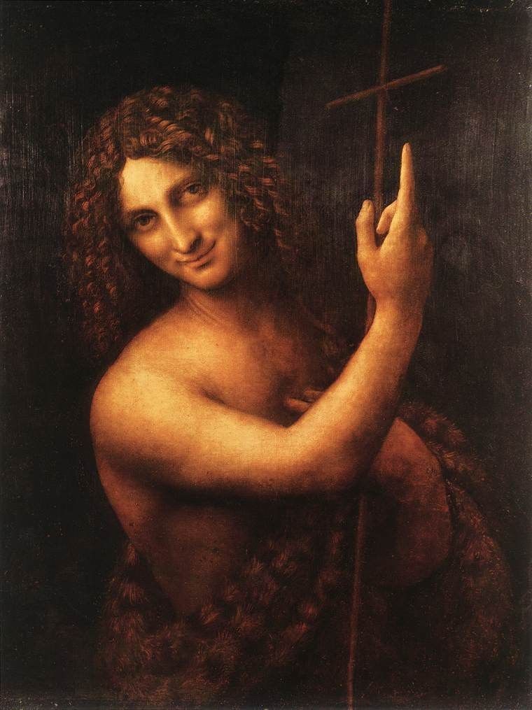Leonardo da Vinci St John the Baptist